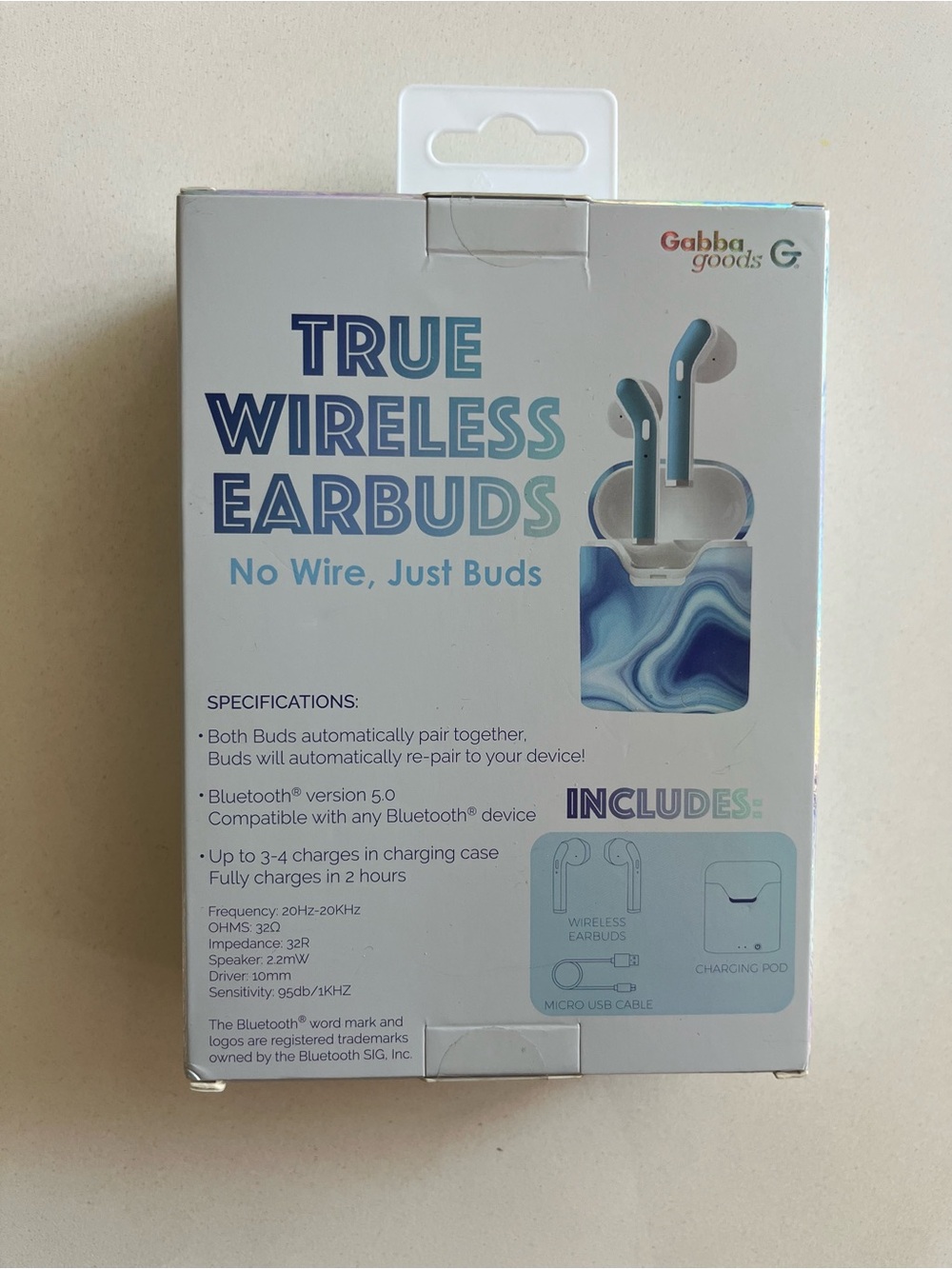 Gabba Goods NWT True Wireless Earbuds - Picture 2 of 2